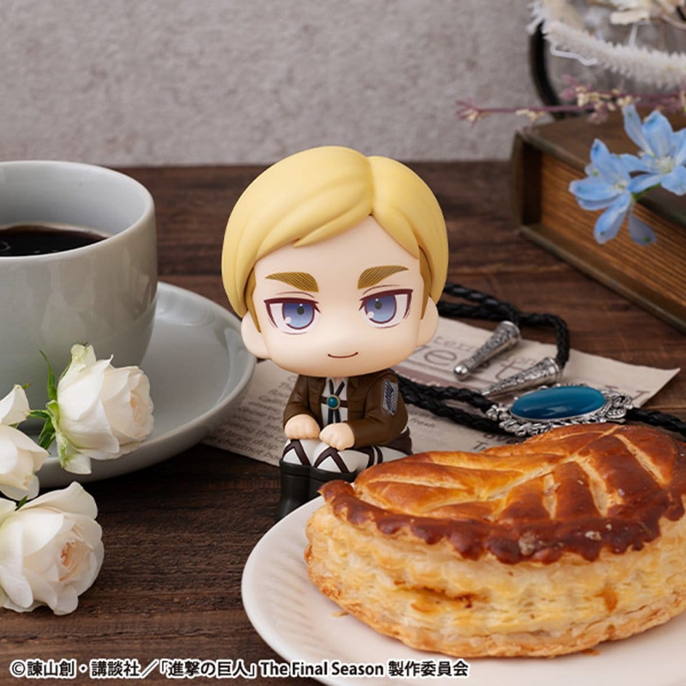 Attack on Titan Look Up PVC Statue Erwin Smith 11 cm - Megahouse Statues