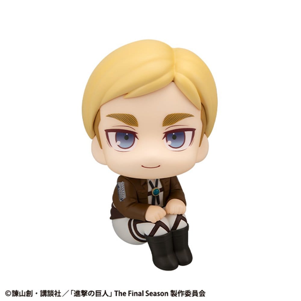 Attack on Titan Look Up PVC Statues Hange Zoe & Erwin Smith (with gift) 11 cm - Megahouse Statues