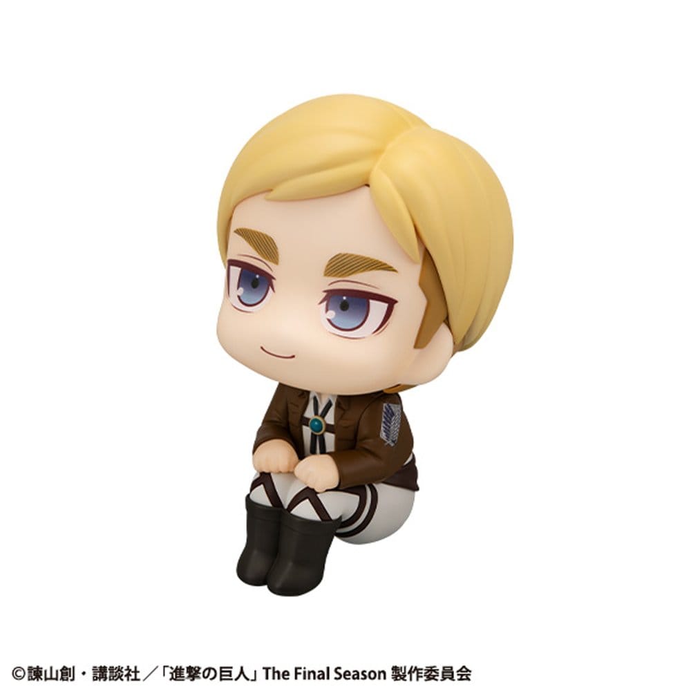 Attack on Titan Look Up PVC Statues Hange Zoe & Erwin Smith (with gift) 11 cm - Megahouse Statues
