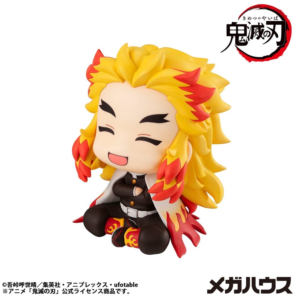 Demon Slayer: Kimetsu no Yaiba Look Up PVC Statue Rengoku Kyoujurou Smile Ver. 11 cm - Megahouse Statues