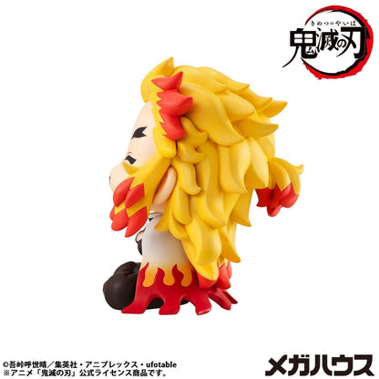 Demon Slayer: Kimetsu no Yaiba Look Up PVC Statue Rengoku Kyoujurou Smile Ver. 11 cm - Megahouse Statues