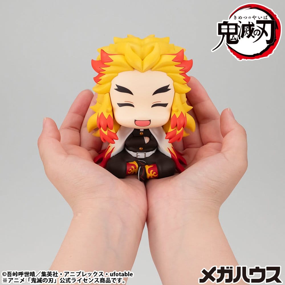Demon Slayer: Kimetsu no Yaiba Look Up PVC Statue Rengoku Kyoujurou Smile Ver. 11 cm - Megahouse Statues