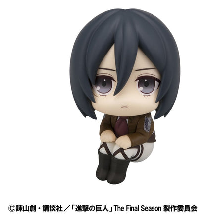 Attack on Titan Look Up PVC Statues Levi Cleaning up Ver. & Mikasa Ackerman (with gift) 11 cm - Megahouse Statues