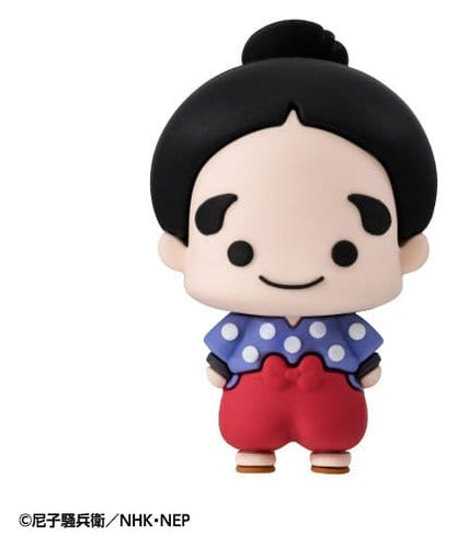 Nintama Rantaro Chokorin Mascot Series Trading Figure Vol. 1 5 cm Blind Box Assortment Box Qty 6 - Megahouse Mini Figures, Blind Boxes