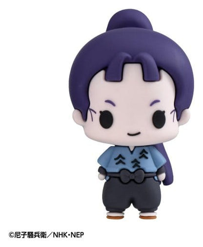 Nintama Rantaro Chokorin Collection Minifigures 5 cm Vol.2 Blind Box Display Box Qty 6 (Repeat) - Megahouse Mini Figures, Blind Boxes