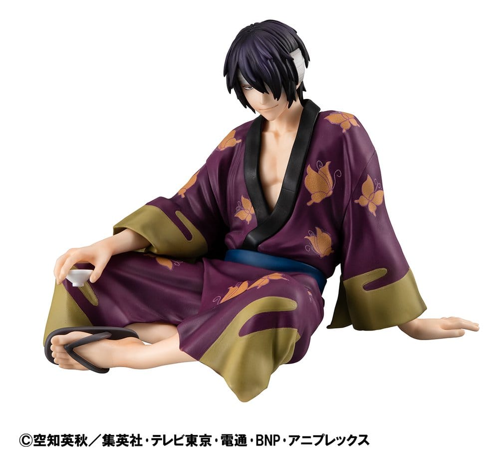 Gintama G.E.M. Series PVC Statue Takasugi San Palm Size - Megahouse Statues