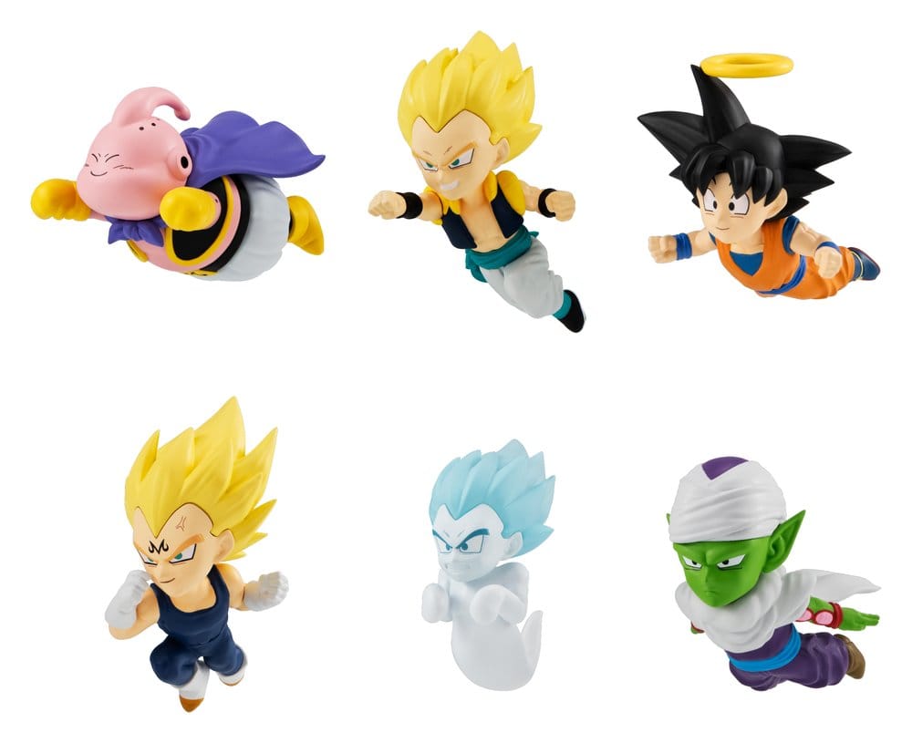 Dragon Ball Tobimas Mini Figures Volume 2 5 cm Blind Box Assortment Box Qty 6 - Megahouse Mini Figures, Blind Boxes