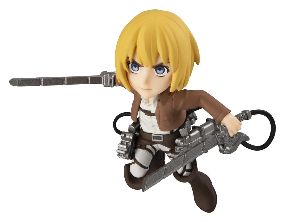 Attack on Titan Tobimas Mini Figures Blind Box Assortment Box Qty 6 - Megahouse Blind Boxes