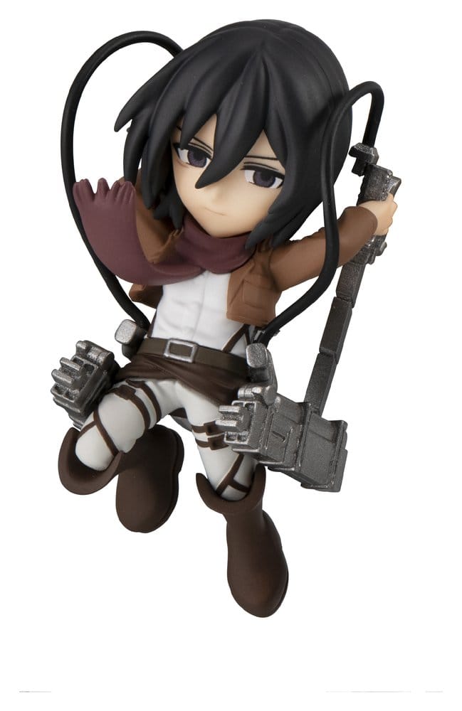 Attack on Titan Tobimas Mini Figures Blind Box Assortment Box Qty 6 - Megahouse Blind Boxes