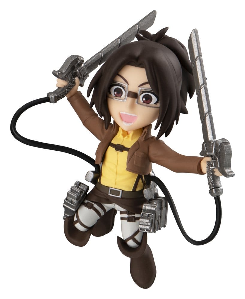 Attack on Titan Tobimas Mini Figures Blind Box Assortment Box Qty 6 - Megahouse Blind Boxes