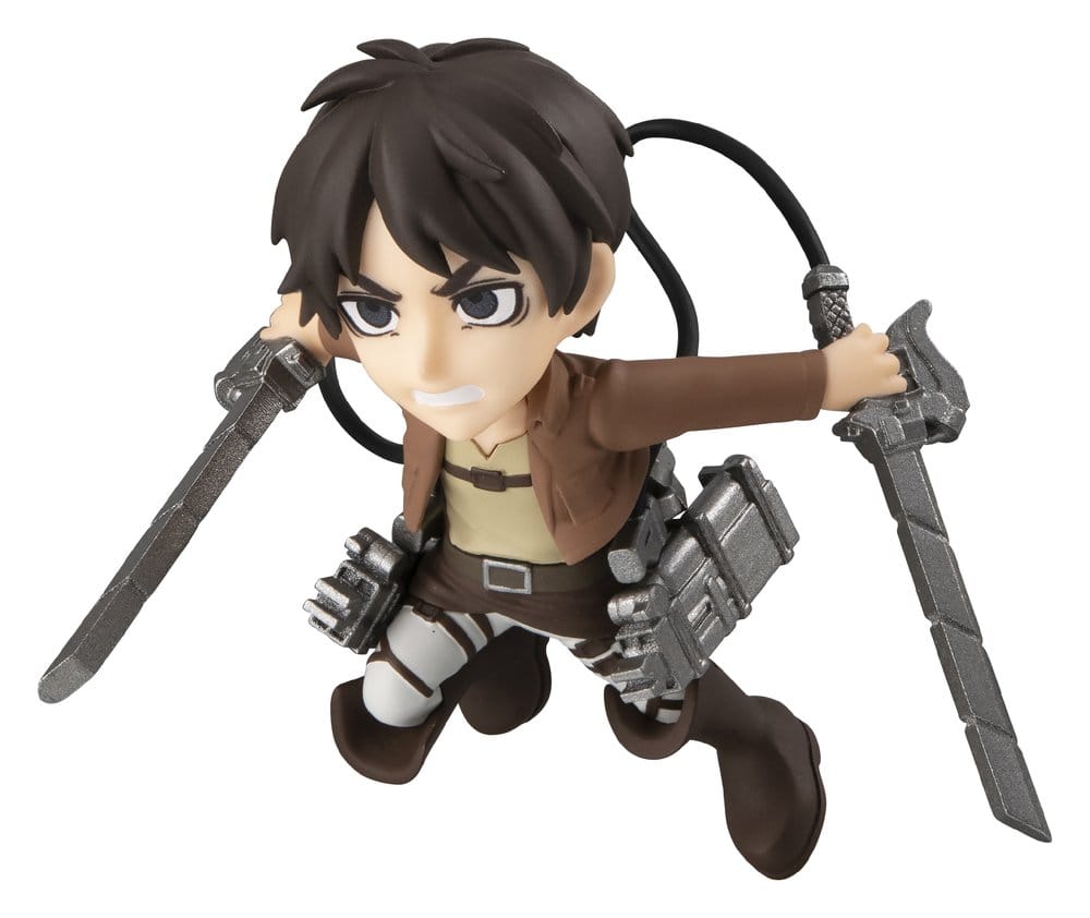 Attack on Titan Tobimas Mini Figures Blind Box Assortment Box Qty 6 - Megahouse Blind Boxes