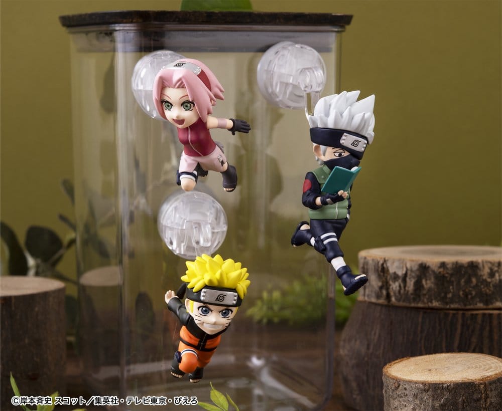Naruto Shippuden Tobimas Mini Figures Blind Box Display (6)