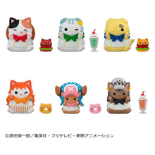 One Piece Mega Cat Project Mini Figures NyanPieceNyan! Diner! 3 cm Blind Box Display Box Qty 6 - Megahouse Blind Boxes