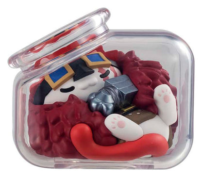 One Piece Mega Cat Project Mini Figures Good Night NyanPieceNyan! Ver. Luffy with rivals 6 cm Blind Box Assortment Box Qty 8 - Megahouse Mini Figures, Blind Boxes