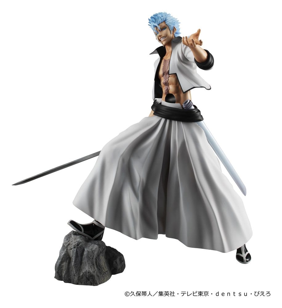 Bleach G.E.M. Series PVC Figure Grimmjow Jaegerjaquez 25 cm (Repeat) - Megahouse Statues