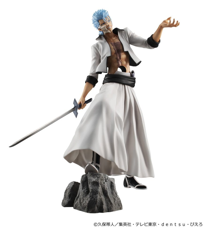 Bleach G.E.M. Series PVC Figure Grimmjow Jaegerjaquez 25 cm (Repeat) - Megahouse Statues