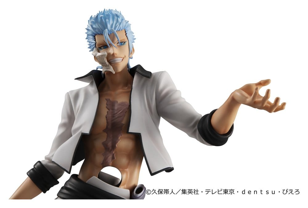 Bleach G.E.M. Series PVC Figure Grimmjow Jaegerjaquez 25 cm (Repeat) - Megahouse Statues