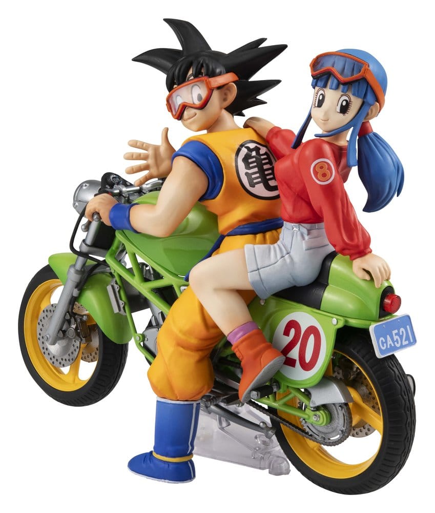 Dragon Ball Z Desktop Real McCoy PVC Figure 05 Son Goku & Chichi Limited Repeat Ver. 15 cm - Megahouse Statues