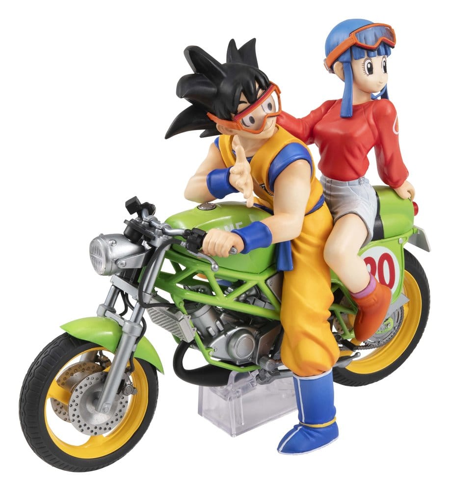 Dragon Ball Z Desktop Real McCoy PVC Figure 05 Son Goku & Chichi Limited Repeat Ver. 15 cm - Megahouse Statues