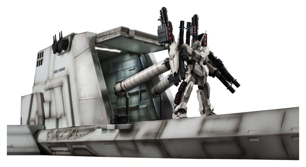 Gundam Unicorn Realistic Model Series Diorama 1/144 Scale Nahel Argama Catapult Deck (UC ver.) 138 cm - Megahouse Dioramas