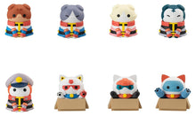 Gundam Mega Cat Project Mini Figures Nyandam We are the Earth Federation Forces! Blind Box Assortment Box Qty 8 (Repeat) - Megahouse Blind Boxes