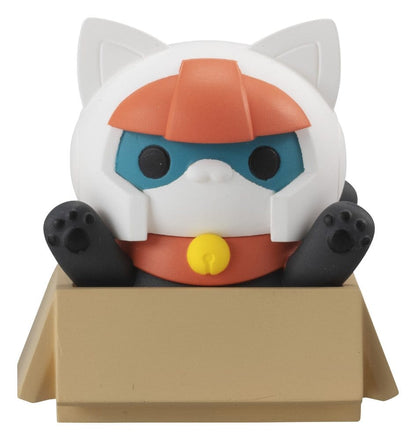 Gundam Mega Cat Project Mini Figures Nyandam We are the Earth Federation Forces! Blind Box Assortment Box Qty 8 (Repeat) - Megahouse Mini Figures, Blind Boxes