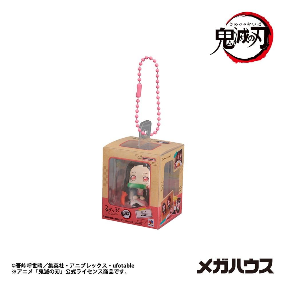Demon Slayer: Kimetsu no Yaiba Look Up Mini Figures Miniature Collection 4 cm Blind Box Assortment Box Qty 4 - Megahouse Mini Figures, Blind Boxes