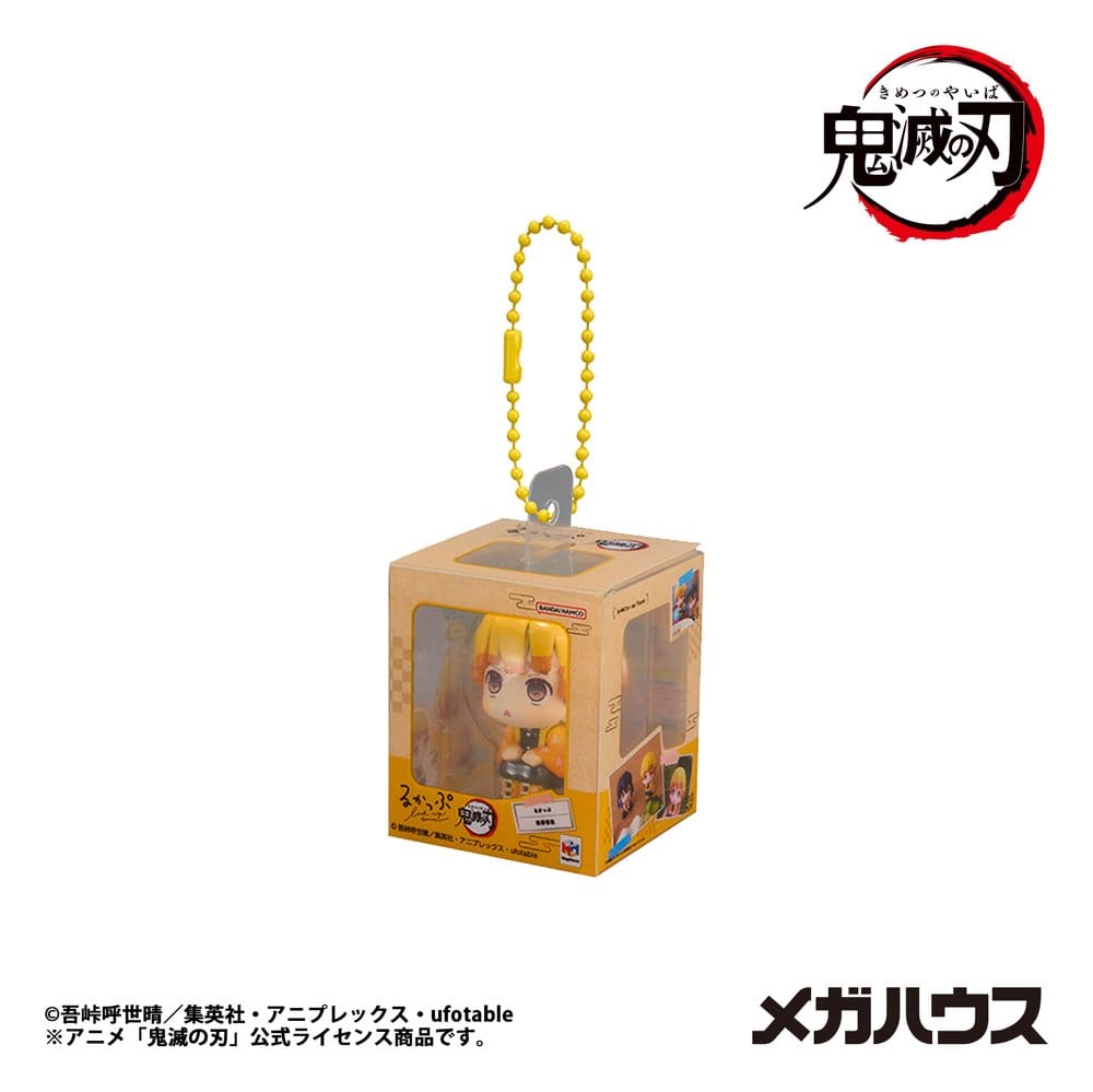 Demon Slayer: Kimetsu no Yaiba Look Up Mini Figures Miniature Collection 4 cm Blind Box Assortment Box Qty 4 - Megahouse Mini Figures, Blind Boxes