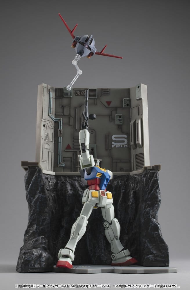 Mobile Suit Gundam Realistic Model Series Diorama G Structure GS03M Last Shooting (material color edition) - Megahouse Dioramas