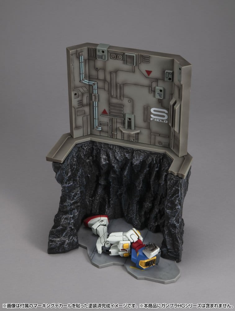Mobile Suit Gundam Realistic Model Series Diorama G Structure GS03M Last Shooting (material color edition) - Megahouse Dioramas