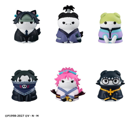 Hunter x Hunter Mega Cat Project Mini Figures Nyanter x Nyanter the Phantom Troupe x Cat 3 cm Blind Box Display Box Qty 8 - Megahouse Mini Figures, Blind Boxes