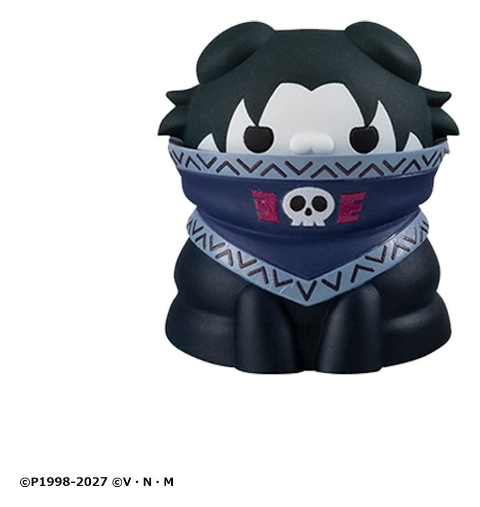 Hunter x Hunter Mega Cat Project Mini Figures Nyanter x Nyanter the Phantom Troupe x Cat 3 cm Blind Box Display Box Qty 8 - Megahouse Mini Figures, Blind Boxes