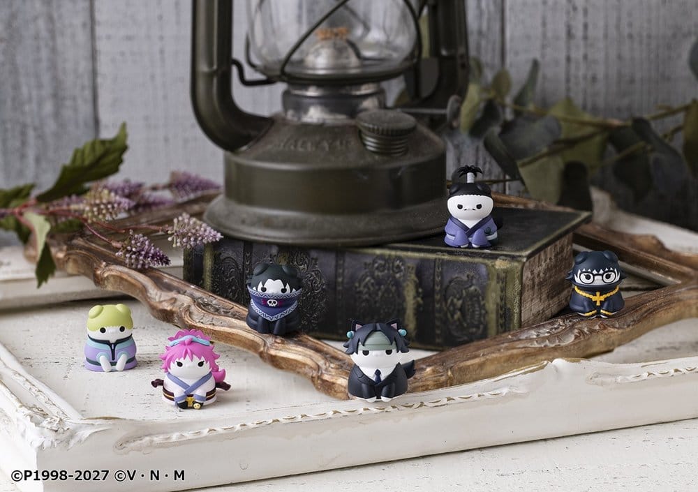 Hunter x Hunter Mega Cat Project Mini Figures Nyanter x Nyanter the Phantom Troupe x Cat 3 cm Blind Box Display Box Qty 8 - Megahouse Mini Figures, Blind Boxes