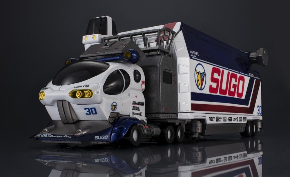 Future GPX Cyber Formula Collection Vehicles 2-Pack Sugolegerd 10V5000 & Super Asurada 01 Circuit Mode -Heritage Edition- DX 22 cm (with gift) - Megahouse Vehicles