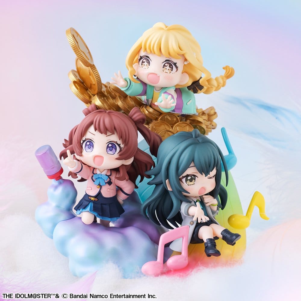 Gakuen Idolmaster FigUnity PVC Figure  (with gift) - Megahouse Statues