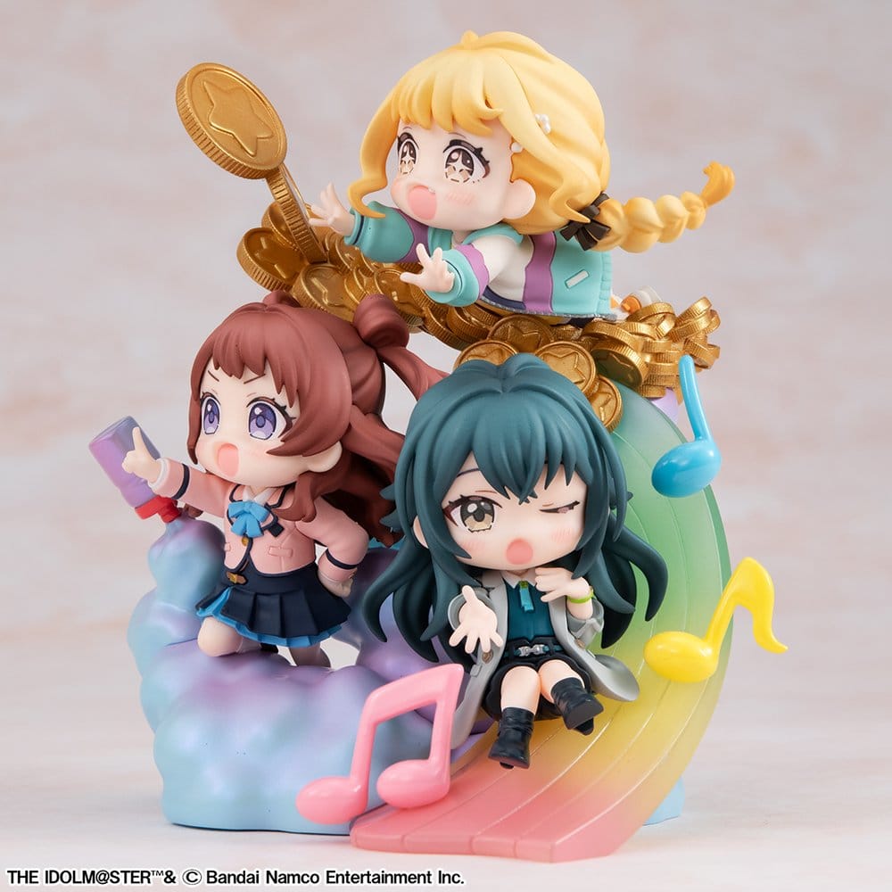 Gakuen Idolmaster FigUnity PVC Figure  (with gift) - Megahouse Statues