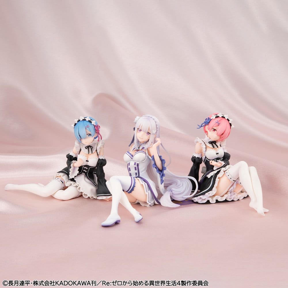 Re:Zero Melty Princess PVC Figure Ram Palm Size - Megahouse Statues