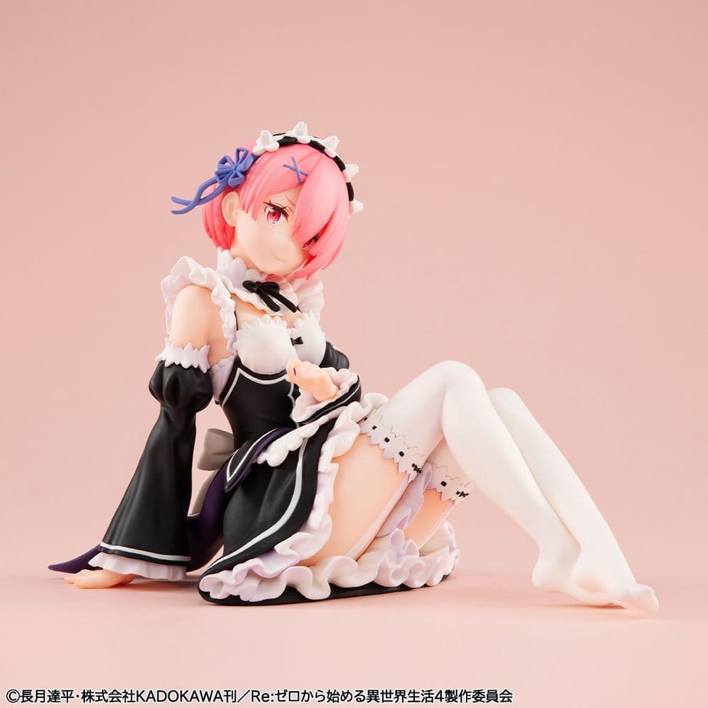 Re:Zero Melty Princess PVC Figure Ram Palm Size - Megahouse Statues