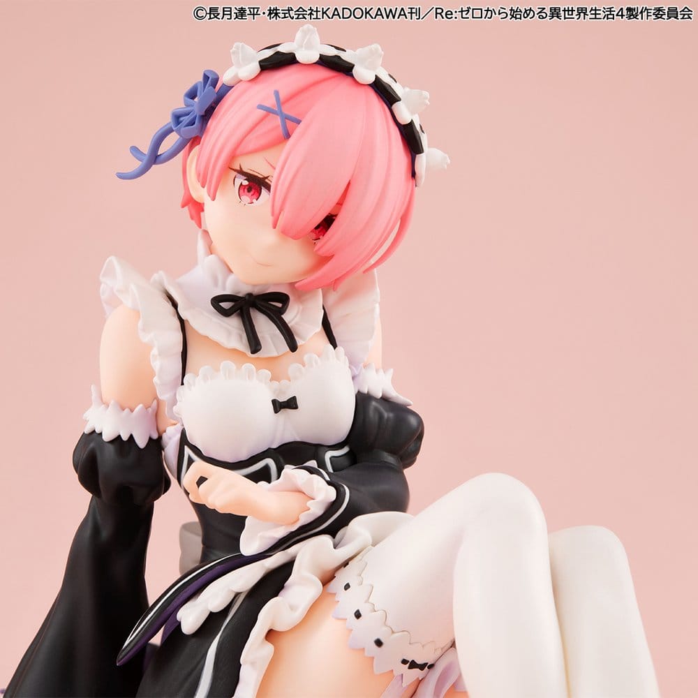 Re:Zero Melty Princess PVC Figure Ram Palm Size - Megahouse Statues