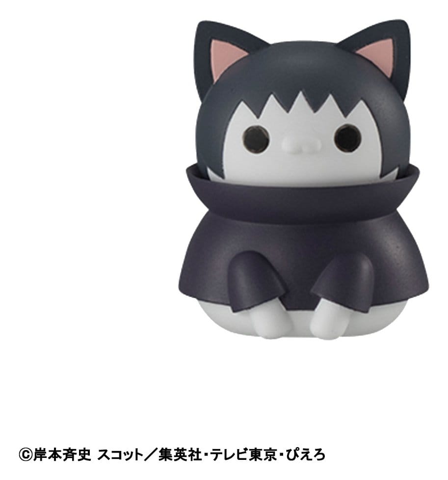 Naruto Shippuden Mega Cat Project Nyaruto! Once upon a time in Konoha village Mini Figures 3 cm Blind Box Display Box Qty 8 (Repeat) - Megahouse Mini Figures, Blind Boxes