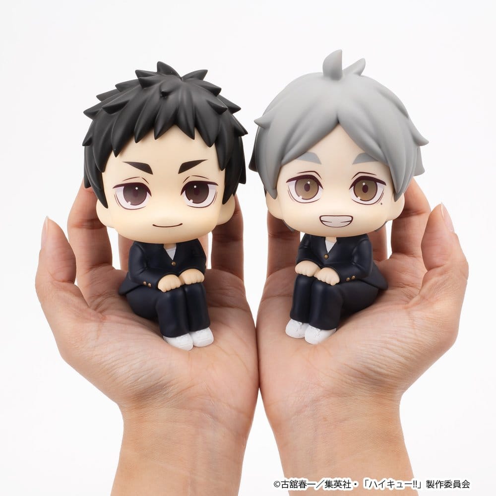 Haikyu!! Look Up PVC Figures 2-Pack Daichi Sawamura & Koushi Sugawara 11 cm (with gift) - Megahouse Statues