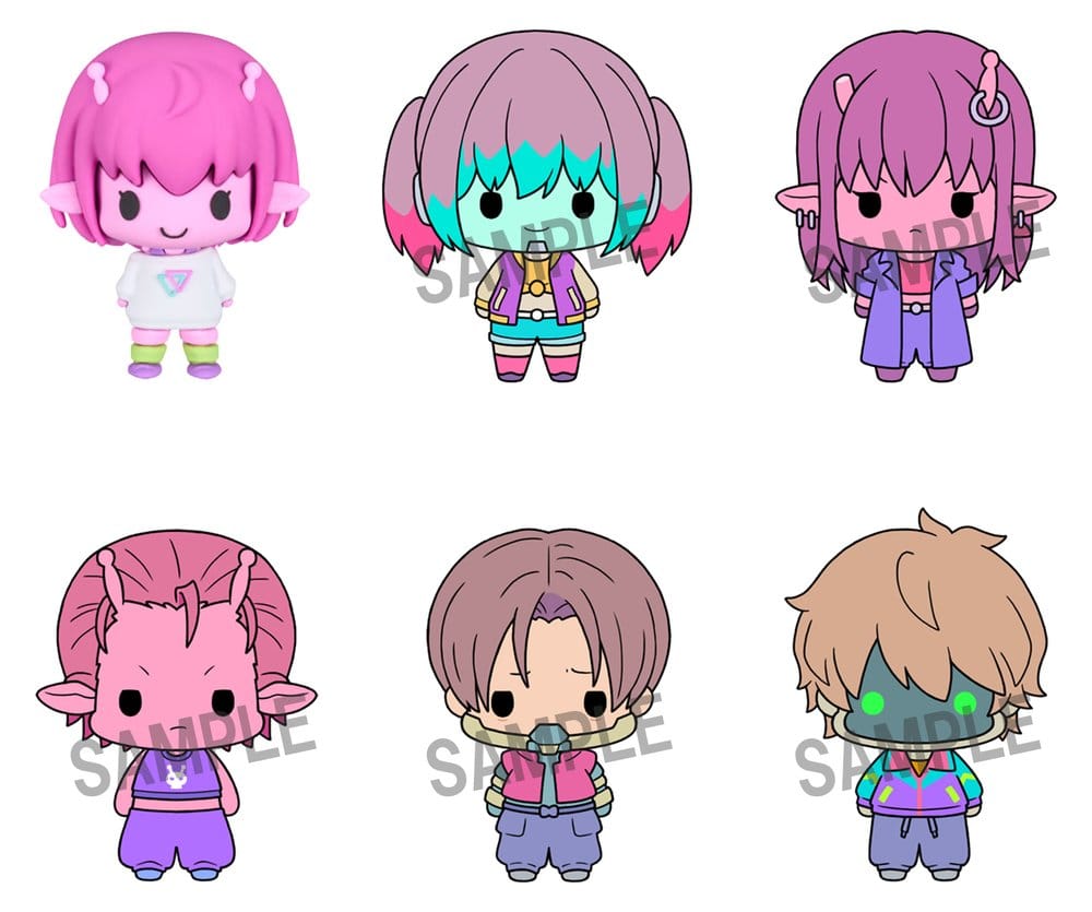 Milky Subway Chokorin Collection Mini Figures The Galactic Limited Express Blind Box Assortment Box Qty 6 - Megahouse Mini Figures, Blind Boxes