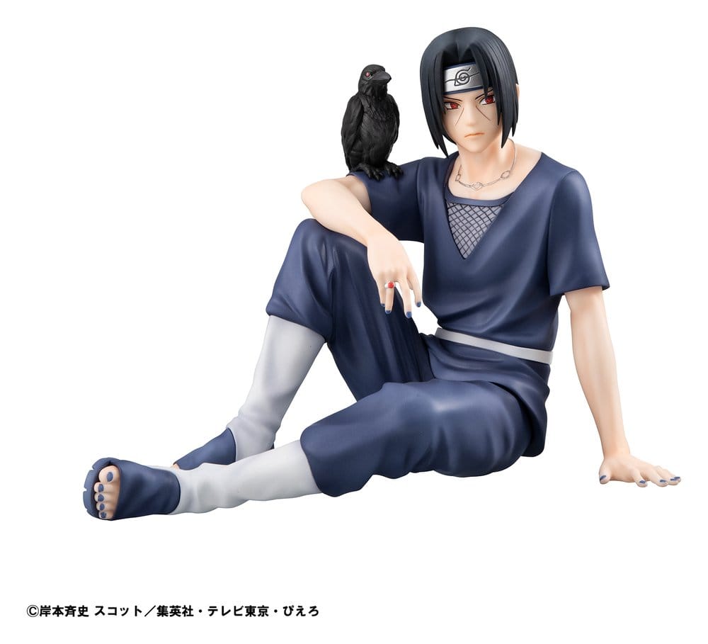 Naruto Shippuden G.E.M. Series PVC Figure Itachi Palm Size - Megahouse Statues