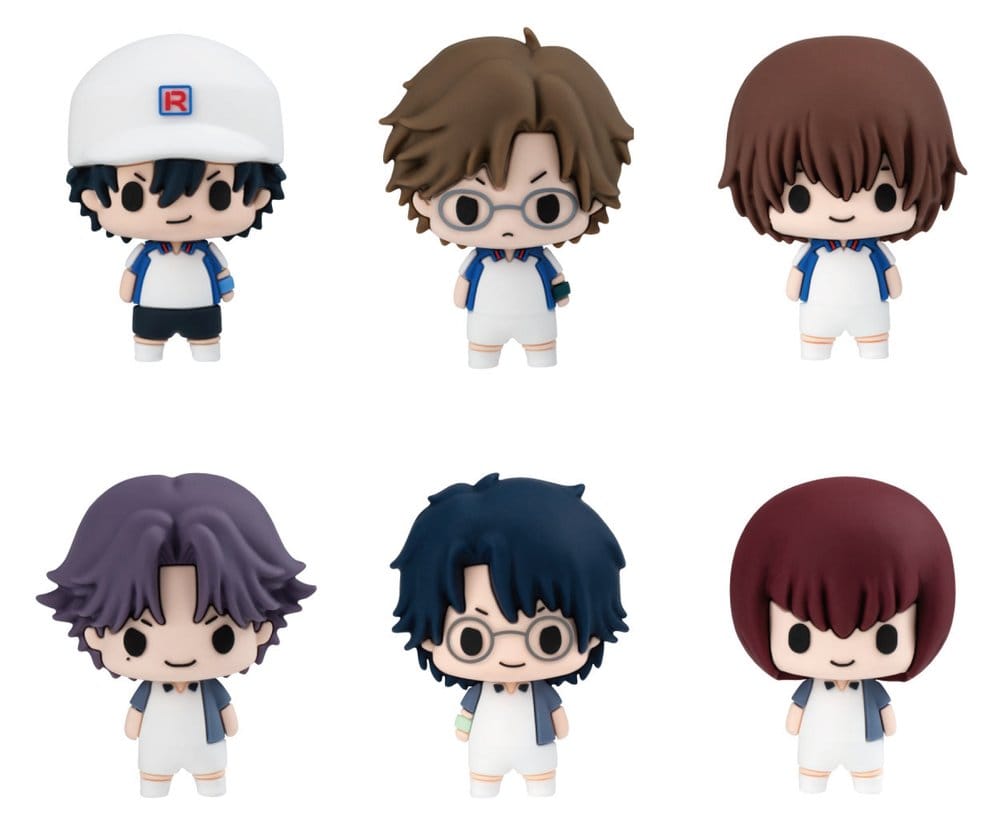 The New Prince of Tennis Chokorin Collection Mini Figures Vol.1 5 cm Blind Box Display Box Qty 6 - Megahouse Mini Figures, Blind Boxes