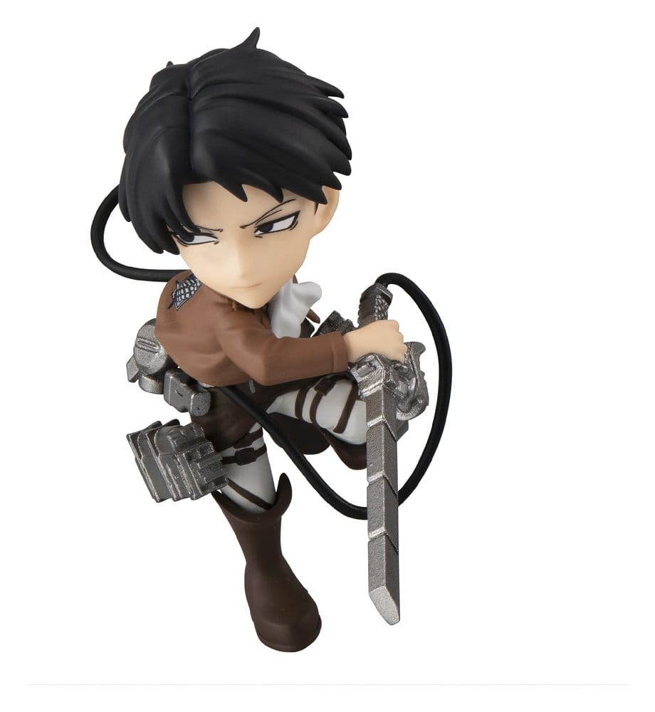 Attack on Titan Tobimas Mini Figures Pack of 6 (with gift) - Megahouse Mini Figures