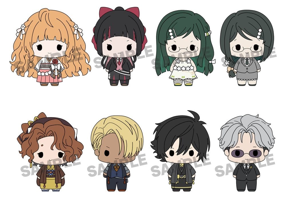 Agents of the Four Seasons Chokorin Collection Mini Figures Dance of Spring Blind Box Assortment Box Qty 8 - Megahouse Mini Figures, Blind Boxes