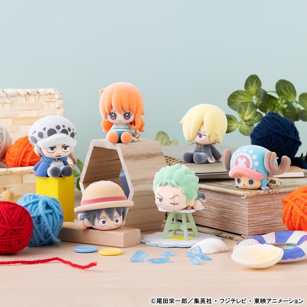 One Piece Nuippo Blind Box Mini Figures 6 cm Display Box Qty 6 - Megahouse Mini Figures, Blind Boxes