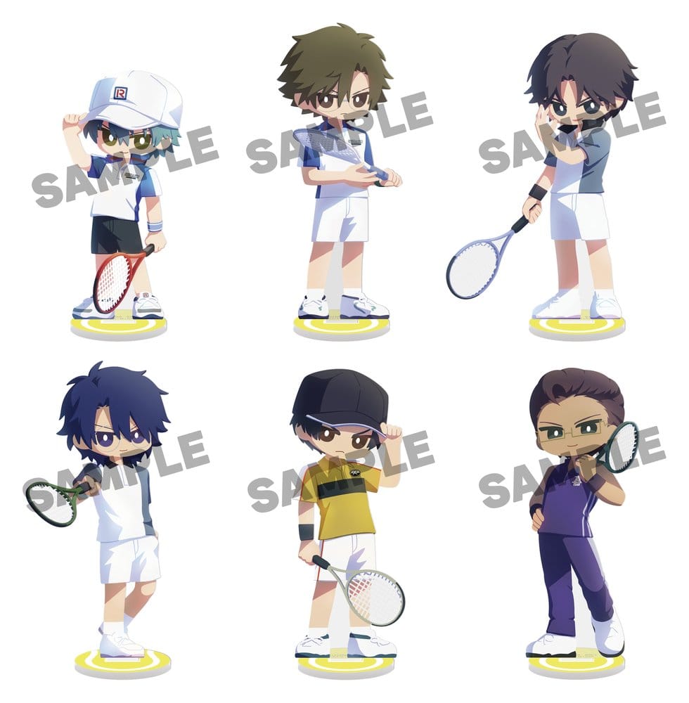 The New Prince of Tennis Irusta Mini Figures Vol.1 8 cm Blind Box Display Box Qty 6 - Megahouse Mini Figures, Blind Boxes