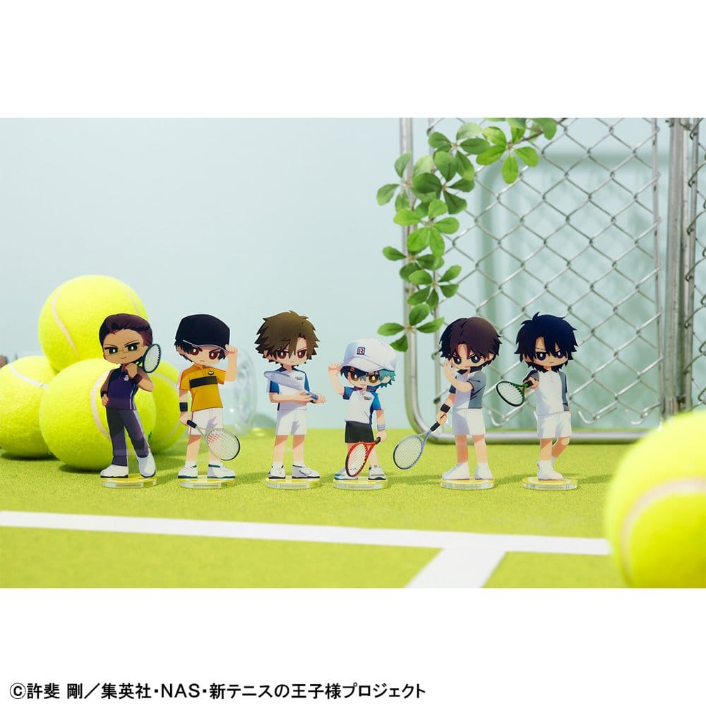 The New Prince of Tennis Irusta Mini Figures Vol.1 8 cm Blind Box Display Box Qty 6 - Megahouse Mini Figures, Blind Boxes
