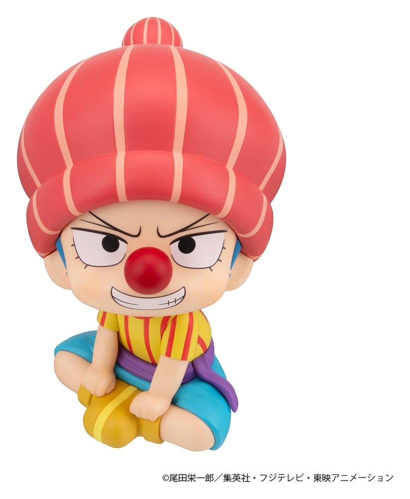 One Piece Look Up PVC Figures 2-Pack Shanks & Buggy Childhood Ver. 11 cm (with gift) - Megahouse Statues